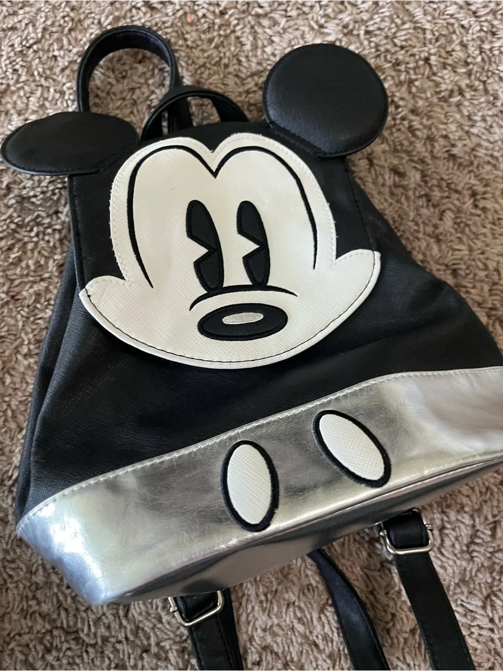 Disney Parks Authentic Original Mickey Mouse Mini Backpack Bag Barely Used
